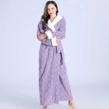 Cozy Robe for Women | Soft Plush Feel & Comfortable Tie Waist Fit