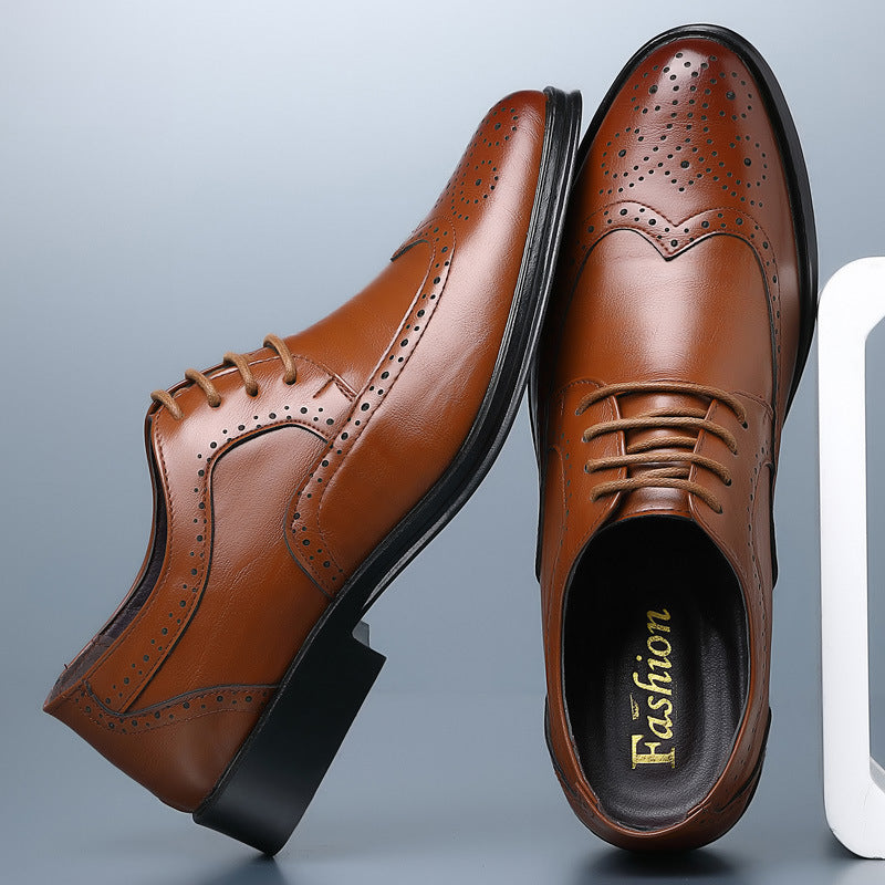 Classic Oxfords for Men | Brogue Detail Finish & Comfortable Lace-Up Fit