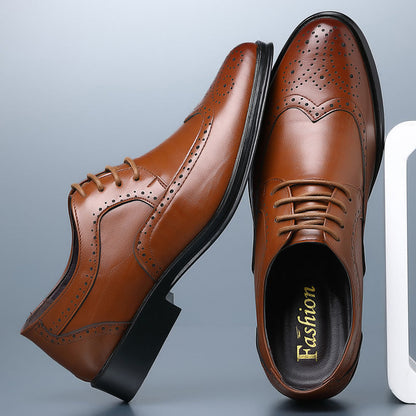 Classic Oxfords for Men | Brogue Detail Finish & Comfortable Lace-Up Fit