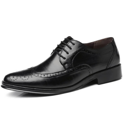 Classic Oxfords for Men | Brogue Detail Finish & Comfortable Lace-Up Fit