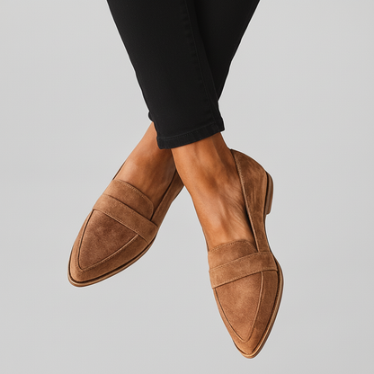 Elegant Loafers for Women | Pointed Toe Slip-On Design