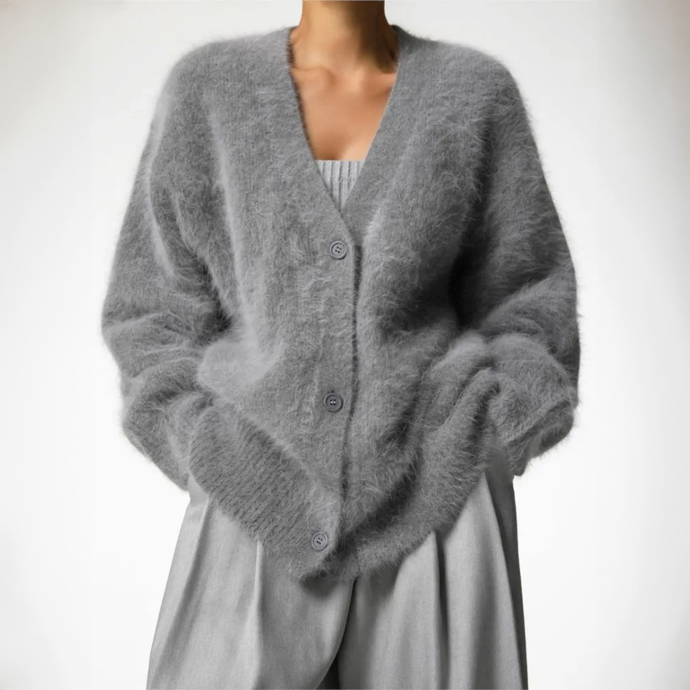 Stylish Chunky Cardigan for Women | Soft Cozy Feel & Relaxed Button-Front Fit
