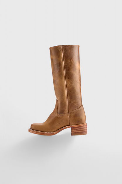 Modern Knee High Boots for Women | Sleek Western-Inspired Style & Comfortable Block Heel