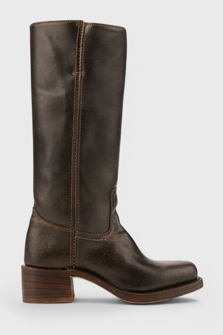 Modern Knee High Boots for Women | Sleek Western-Inspired Style & Comfortable Block Heel
