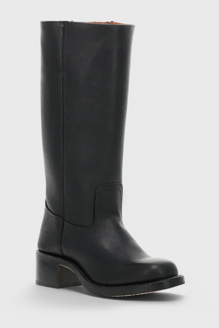Modern Knee High Boots for Women | Sleek Western-Inspired Style & Comfortable Block Heel
