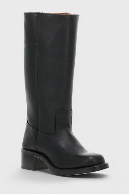 Modern Knee High Boots for Women | Sleek Western-Inspired Style & Comfortable Block Heel