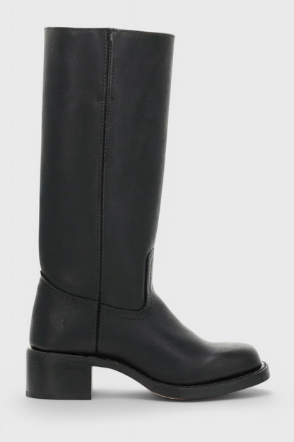 Modern Knee High Boots for Women | Sleek Western-Inspired Style & Comfortable Block Heel