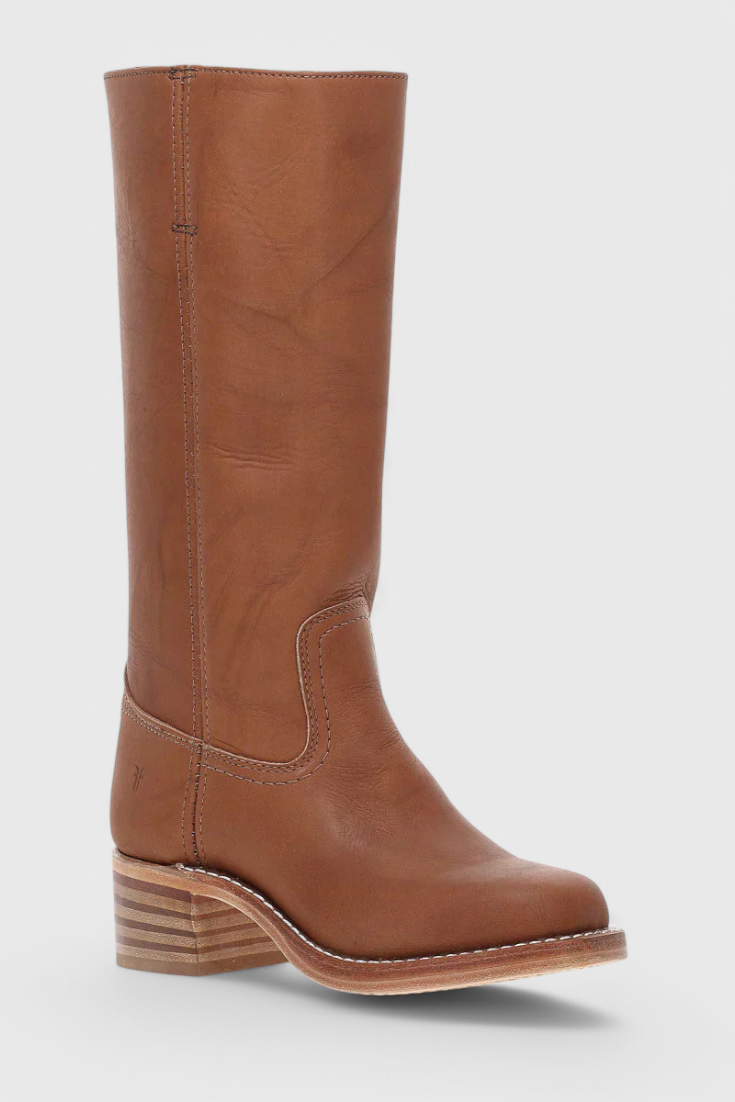 Modern Knee High Boots for Women | Sleek Western-Inspired Style & Comfortable Block Heel