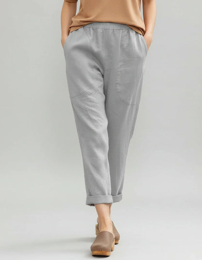Relaxed Lounge Pants for Women | Cropped Casual Design