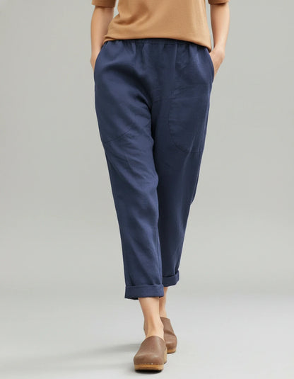 Relaxed Lounge Pants for Women | Cropped Casual Design