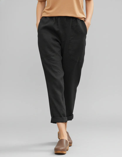 Relaxed Lounge Pants for Women | Cropped Casual Design