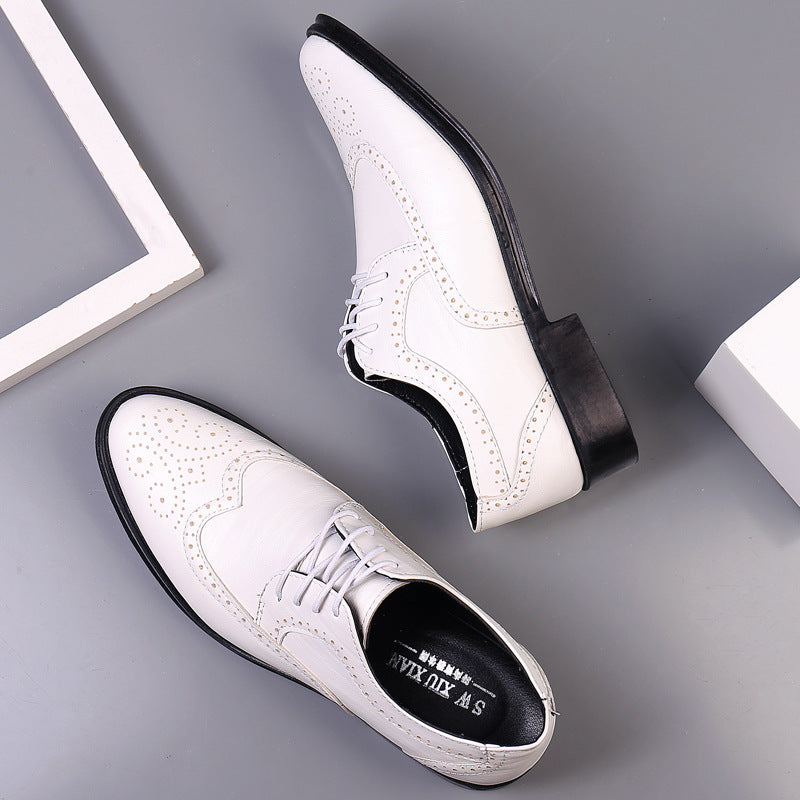 Classic Oxfords for Men | Brogue Detail Finish & Comfortable Lace-Up Fit