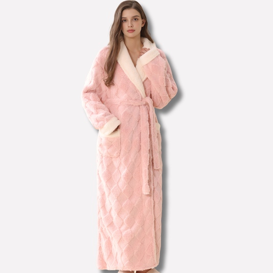 Cozy Robe for Women | Soft Plush Feel & Comfortable Tie Waist Fit