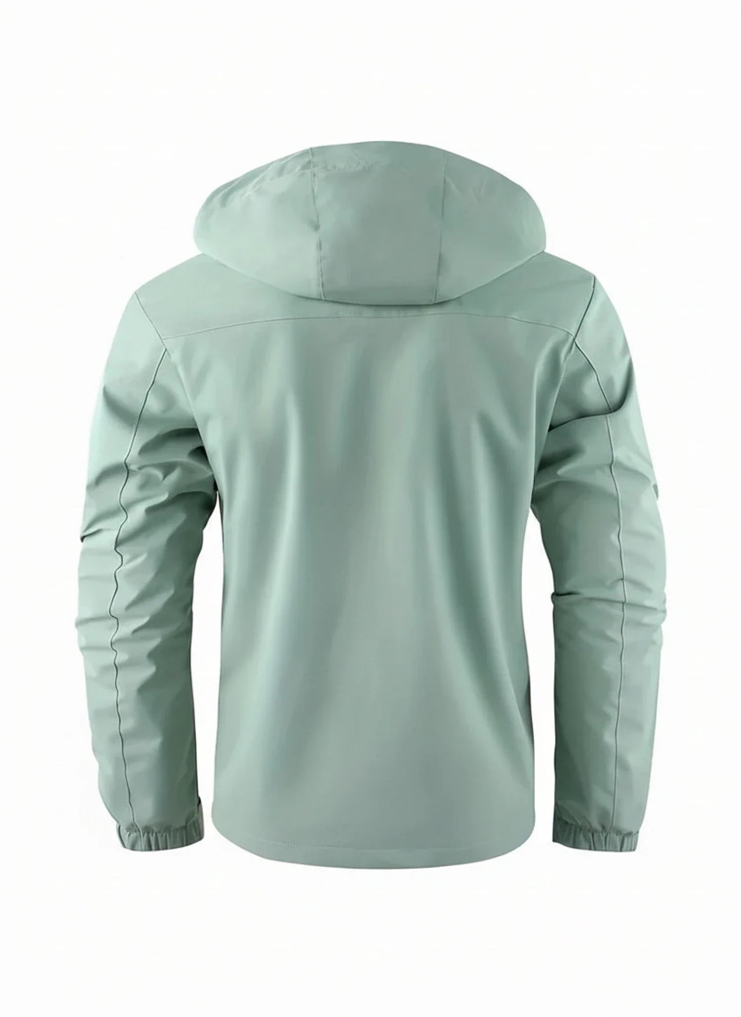 Hooded Utility Jacket for Men | Modern Multi-Pocket Design