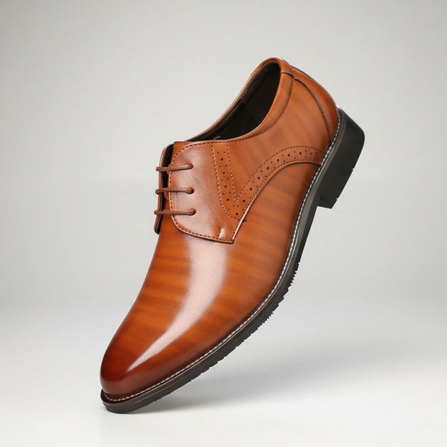 Classic Lace-Up Dress Shoes for Men | Sleek Formal Design