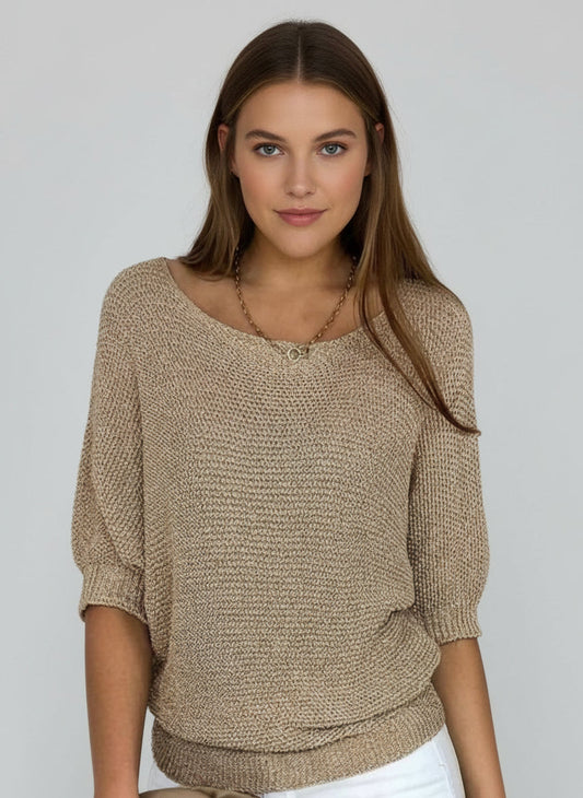 Elegant Knit Sweater for Women | Soft Lightweight Pullover