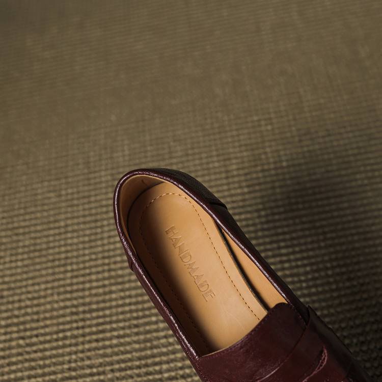 Classic Block Heel Loafers for Women | Timeless Slip-On Pumps