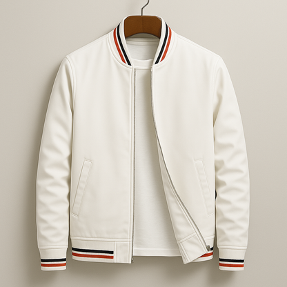 Stylish Bomber Jacket for Men | Lightweight Zip-Up Layer & Comfortable Regular Fit